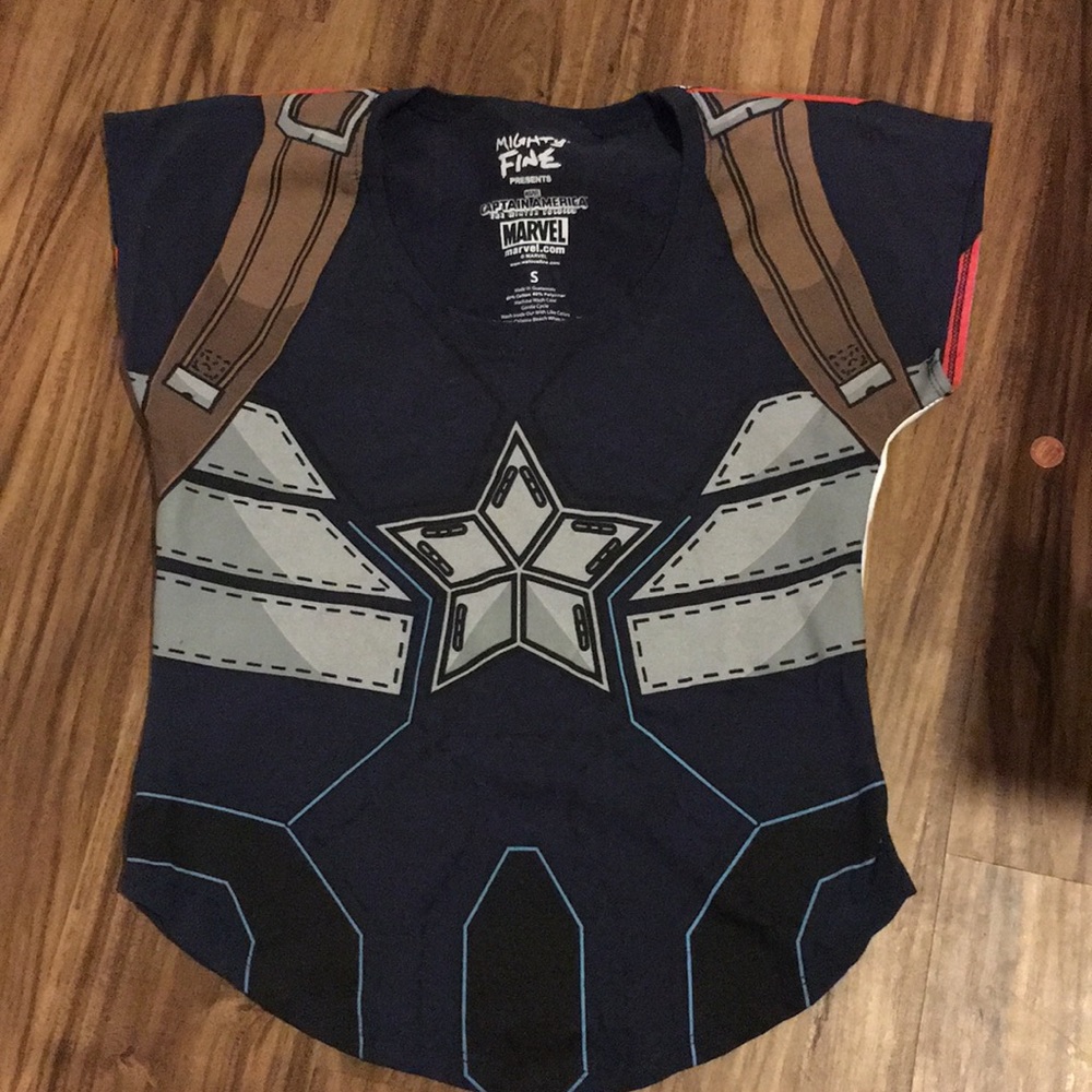 Captain America Costume Shirt